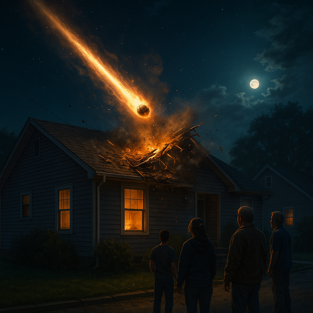 Meteorite older than Earth crashes into Georgia home and stuns scientists