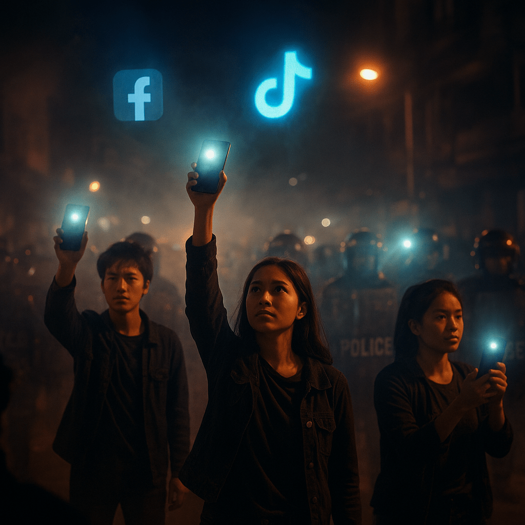 When Algorithms Ignite Uprisings: The Science Behind South Asia’s Viral Movements