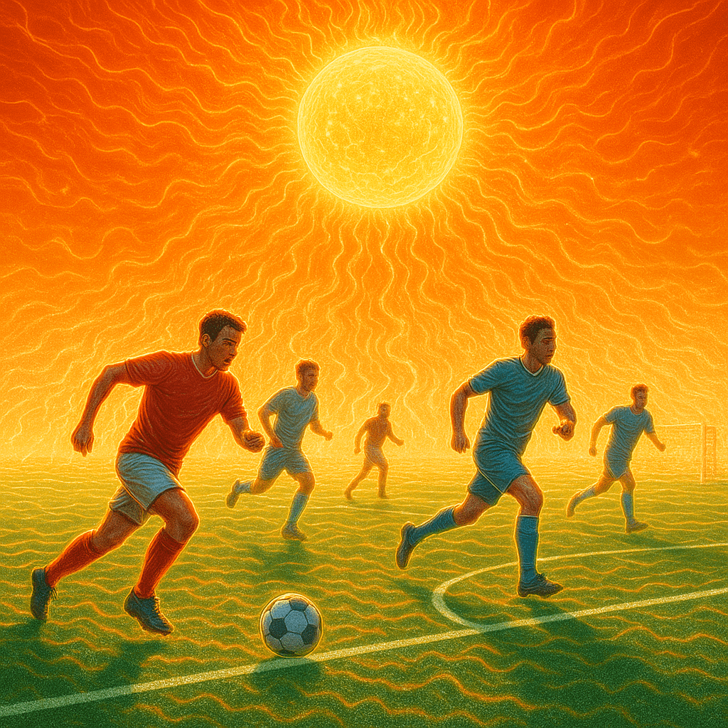 Hotter matches, slower players: how rising temperatures are reshaping football