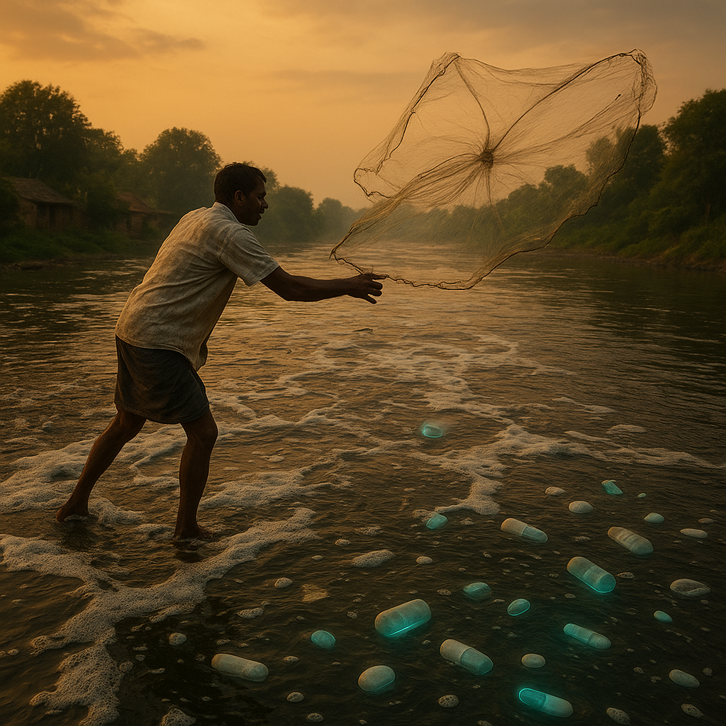Rivers are turning into pharmacies: A hidden public health crisis