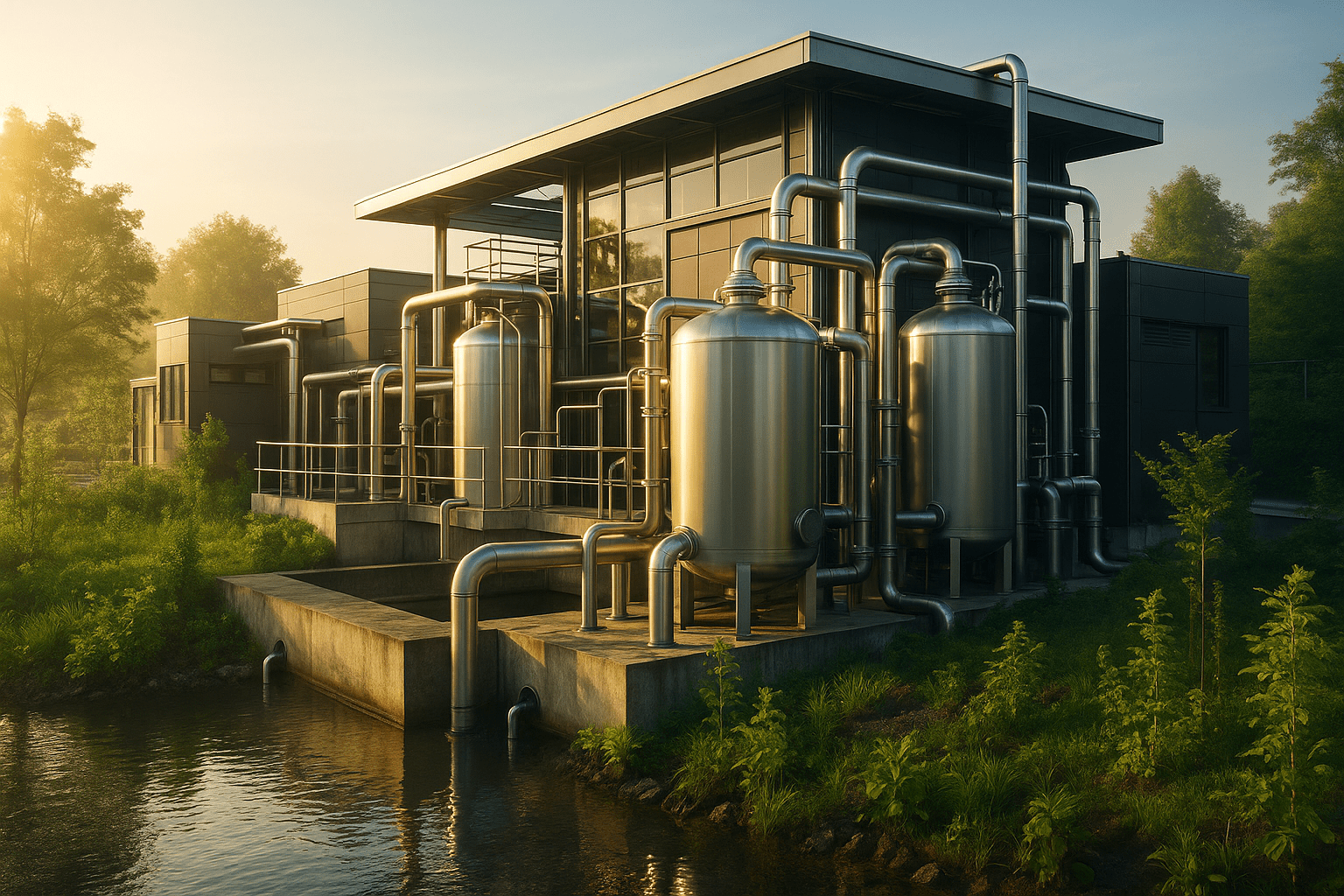 Turning sewage slduge into resource