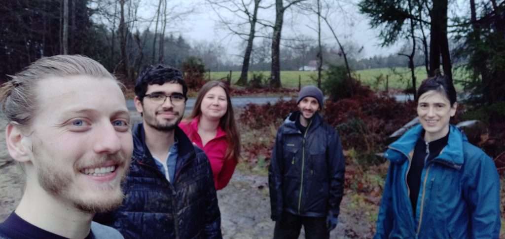 Figure 3: Field campaign of photosynthetic capacity measurements