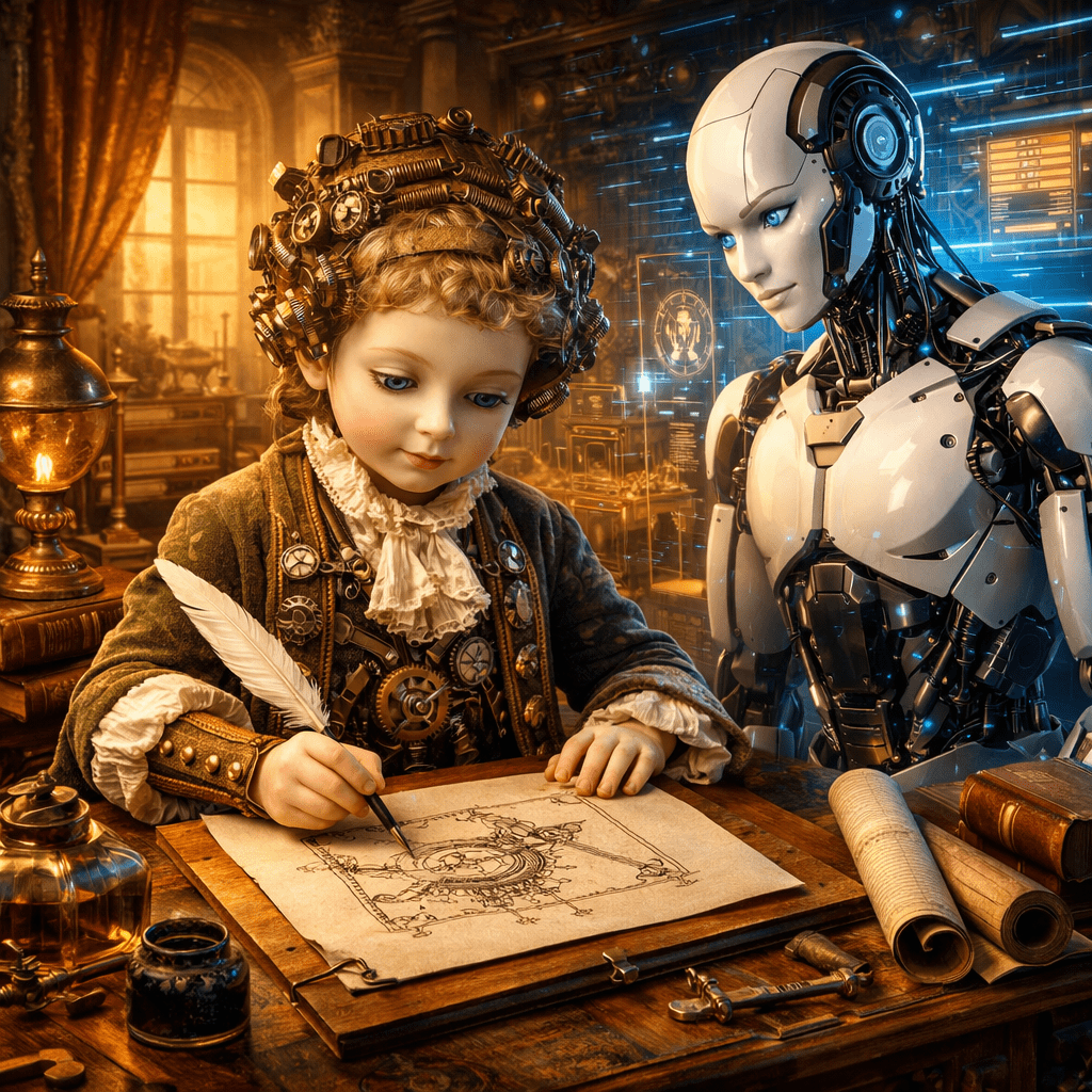 When Machines First Learned To Imitate Life