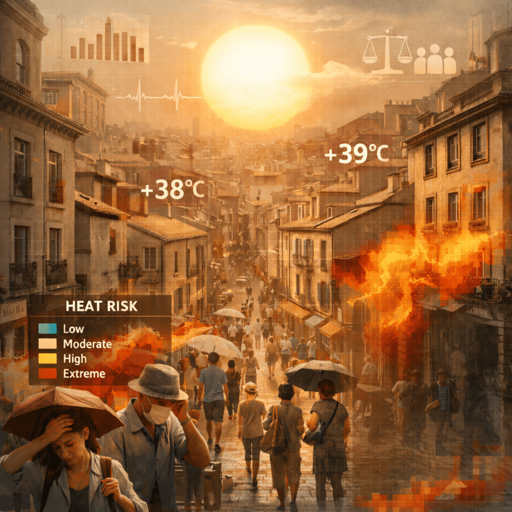 Heatwaves, Cities, and Inequality are Reshaping Mortality Risk in Europe