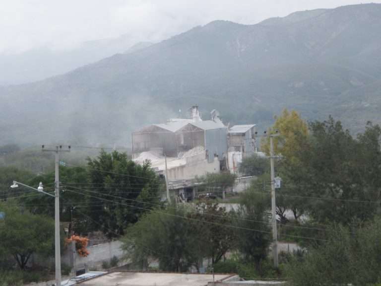 Figure 1. Atmospheric dust dispersion