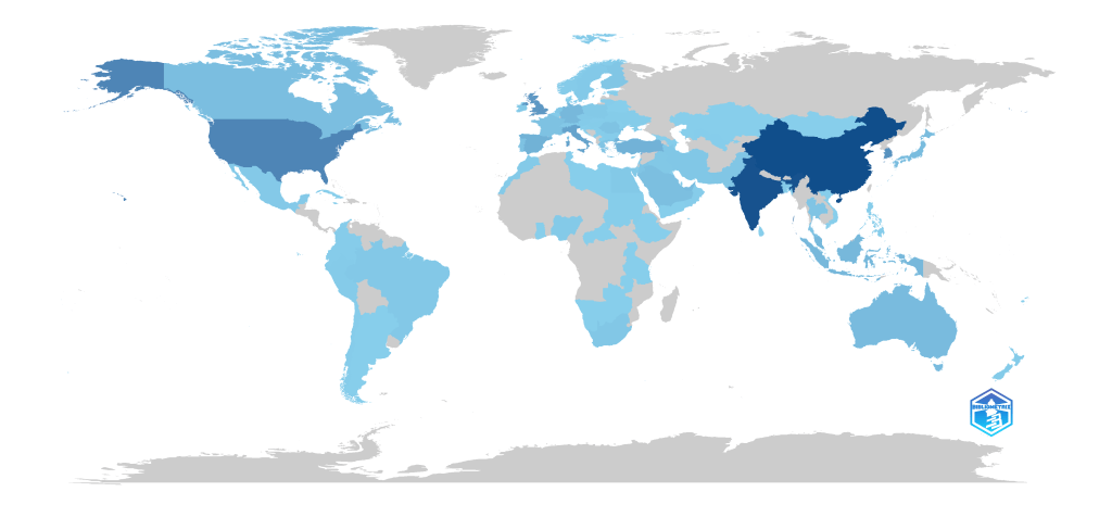 Figure 1. Global research contributions in metaverse studies; Credit. Author