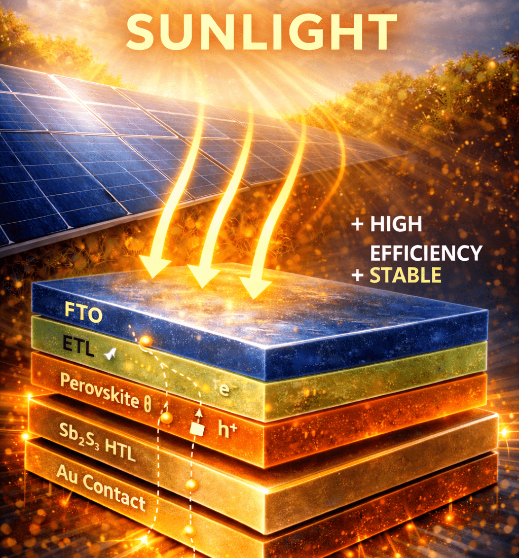 Researchers Explore a New Material Breakthrough for High-Efficiency Solar Cells