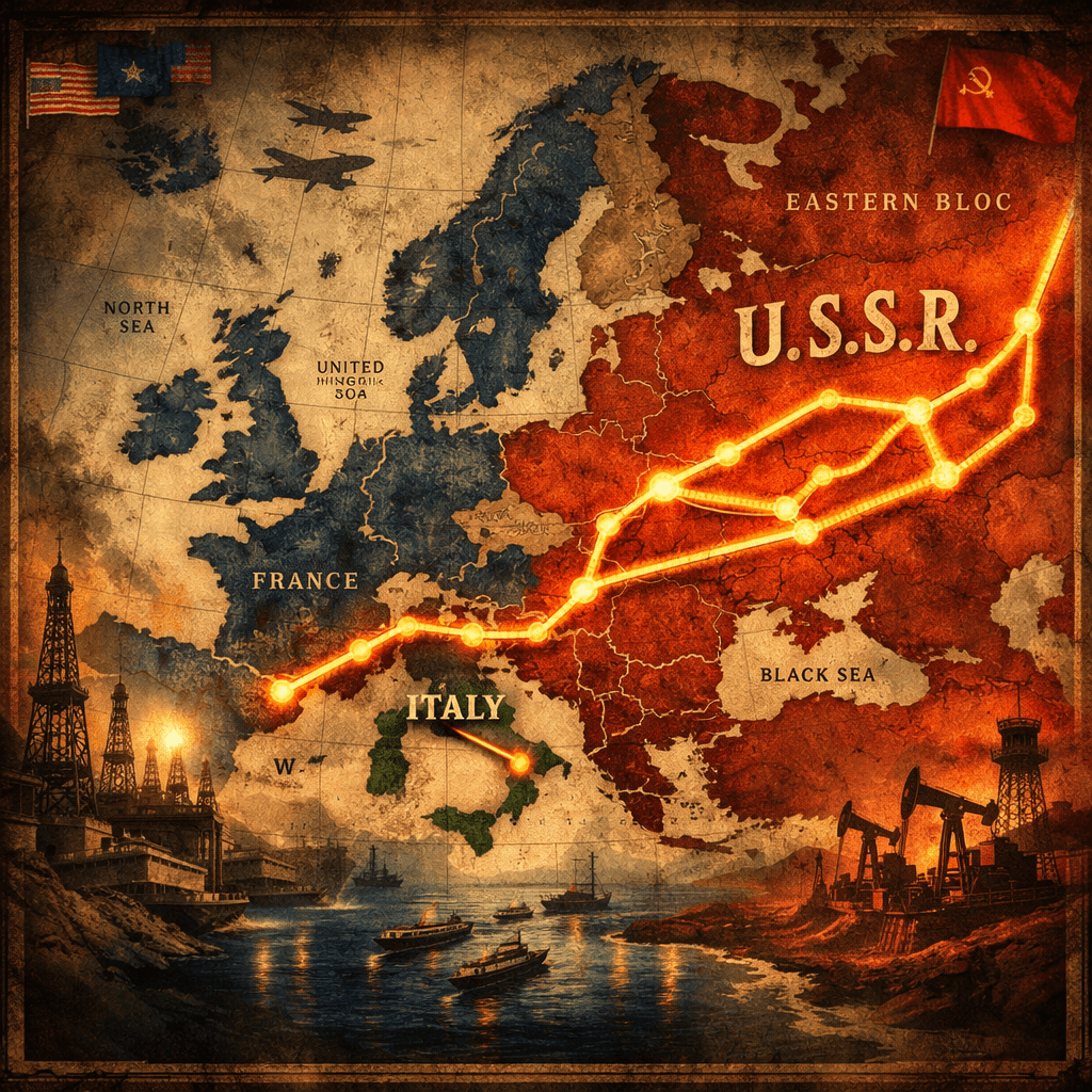 The Historical Construction of a Structural Dependence of Italy on Soviet Gas