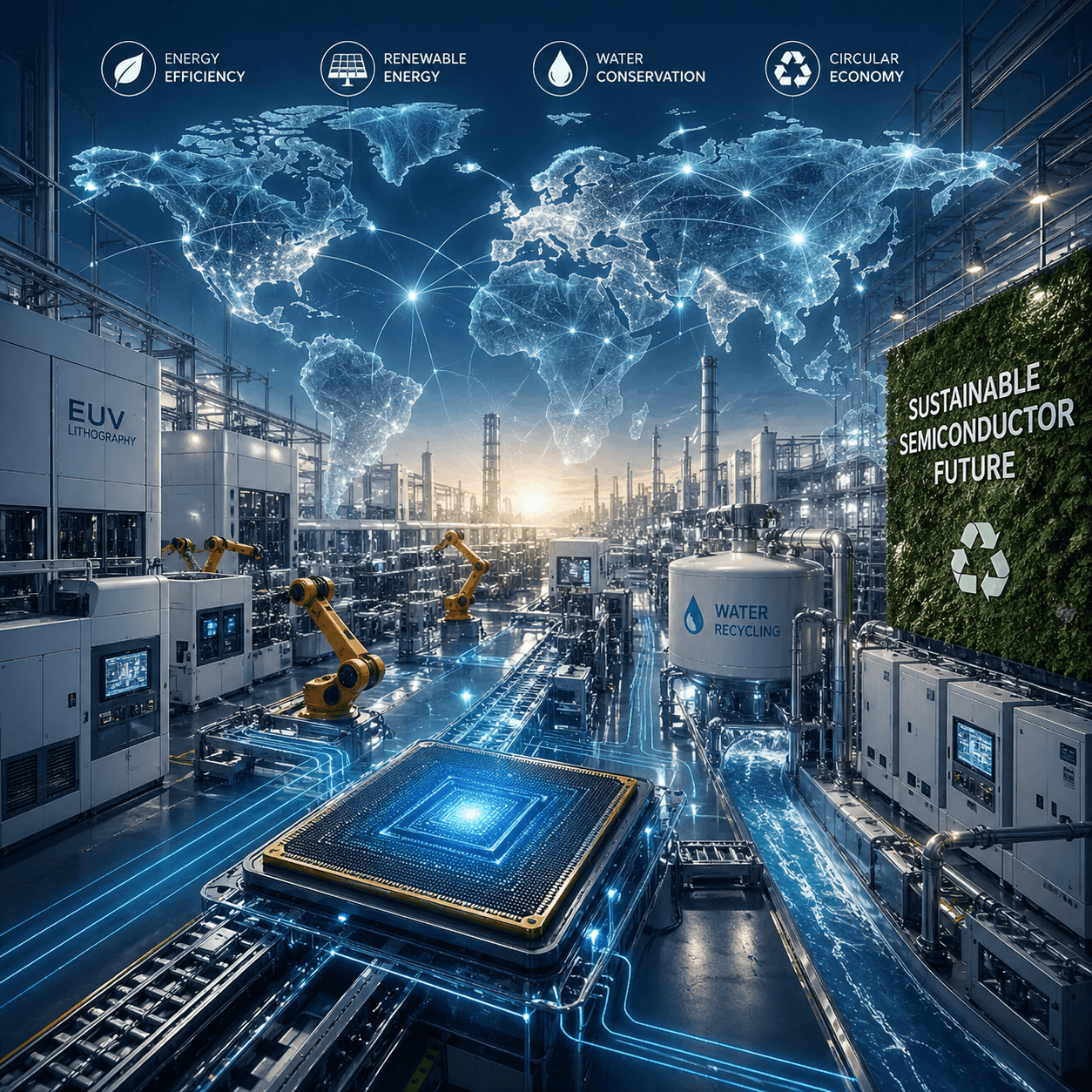 The Hidden Sustainability Challenge Inside the Global Chip Industry
