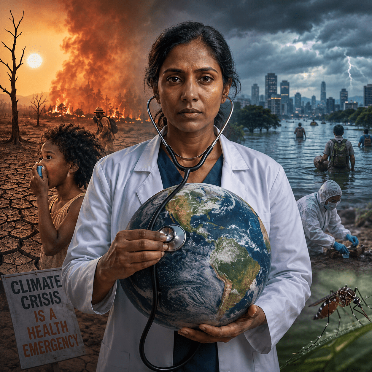 The Hidden Health Side of Climate Change