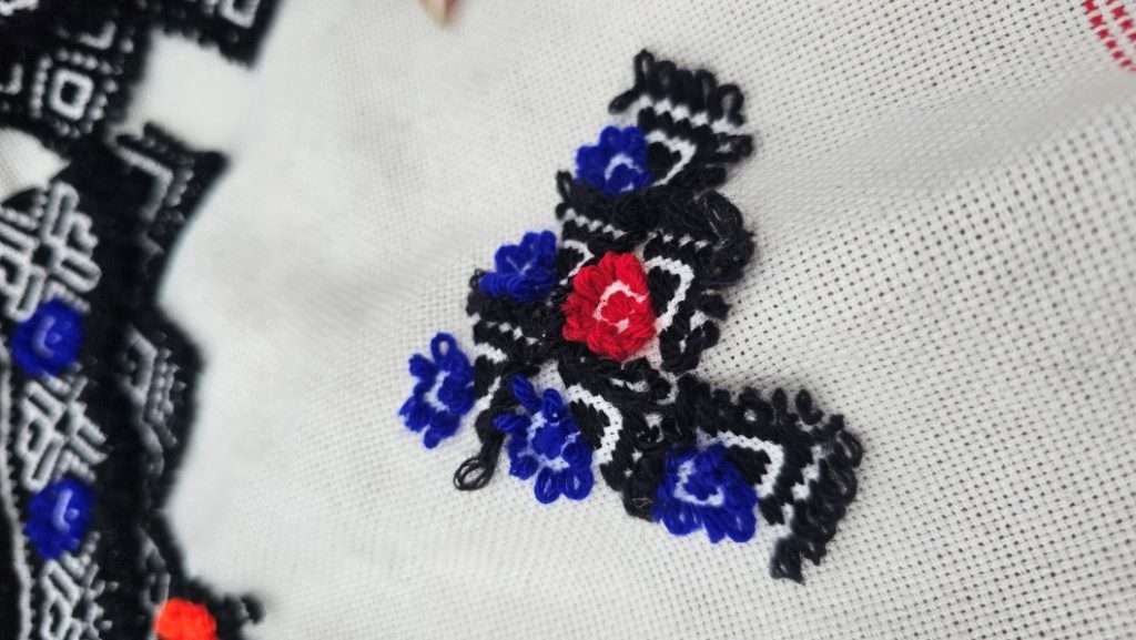 Figure 1: Traditional Toda embroidery motifs illustrating the cultural significance of Indigenous craftsmanship; Credit: Author