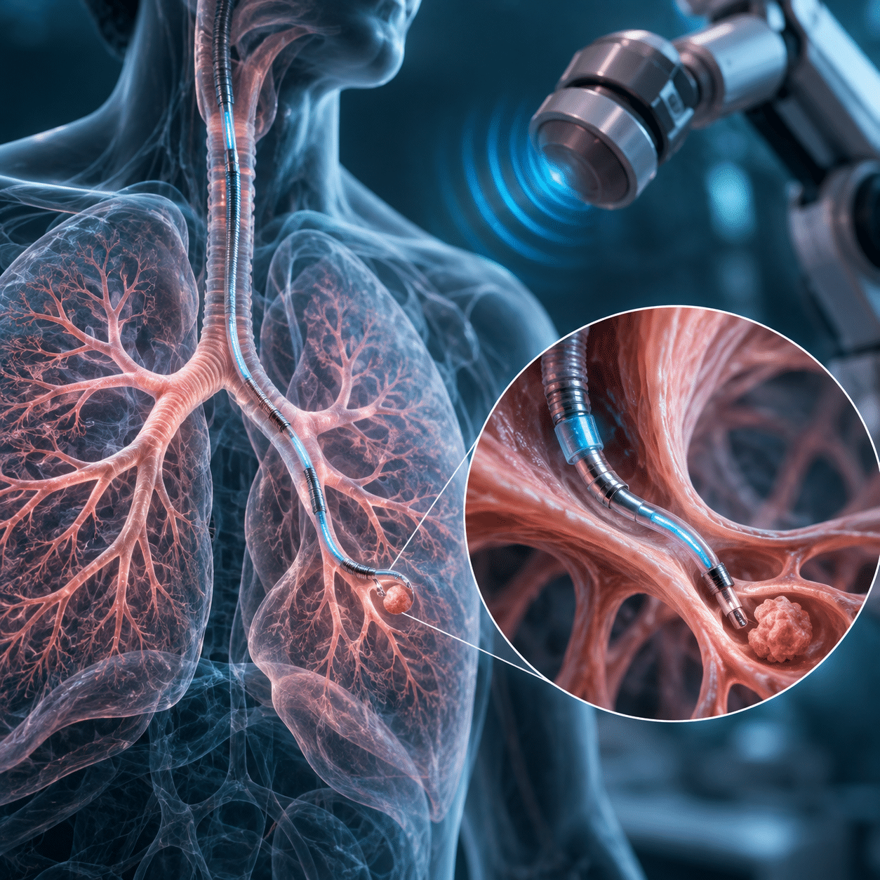 Tiny Magnetic Robot Could Help Reach Deep Inside the Lungs