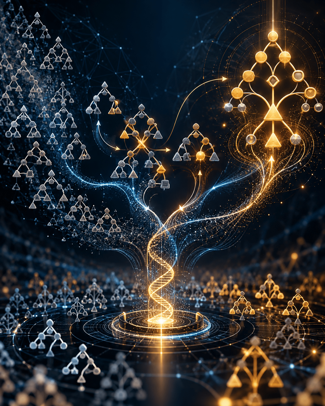 A Novel Evolutionary Approach Improves Neutron Transport Calculations