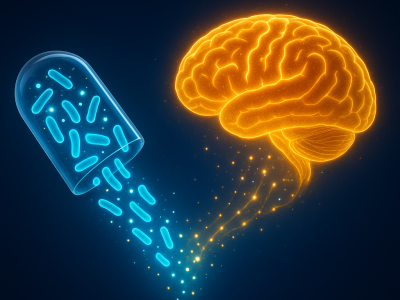 Gut Microbes Reshape Mental Health