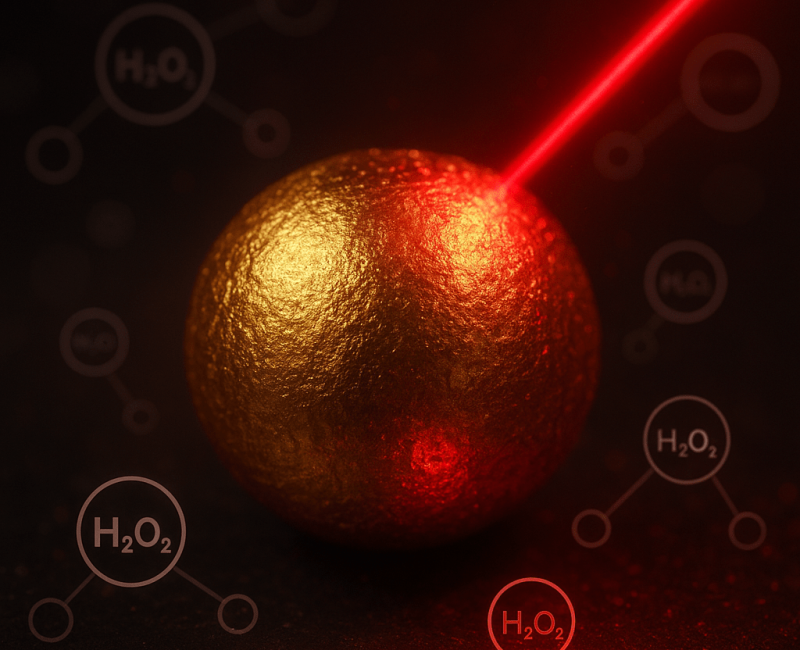 Gold Coated Nanocatalysts Offer a Powerful New Way to Detect Cancer Cell Signals in Real Time