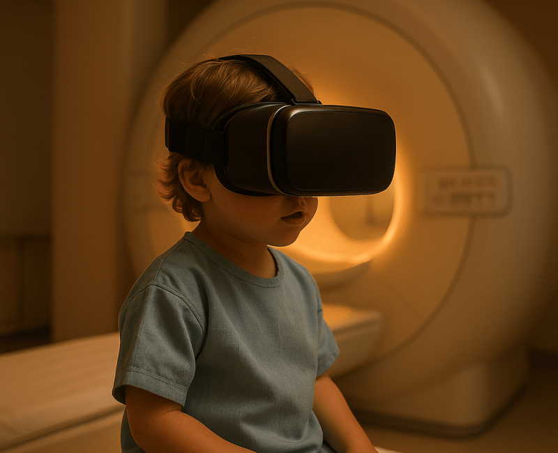 The Rise of VR in Paediatric Care for The Child-Friendly MRI World