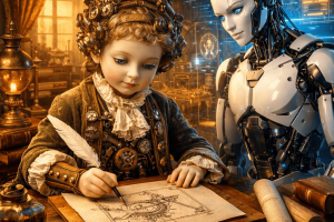 When Machines First Learned To Imitate Life