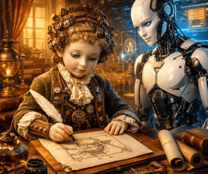 When Machines First Learned To Imitate Life