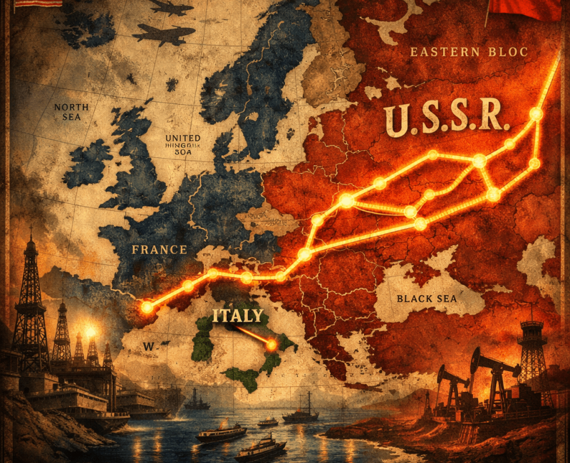 The Historical Construction of a Structural Dependence of Italy on Soviet Gas