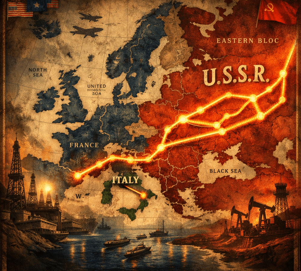 The Historical Construction of a Structural Dependence of Italy on Soviet Gas