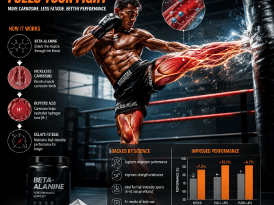 Beta-alanine improves performance in kickboxing