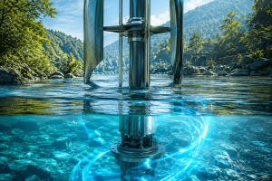 The Effect of the Mass Moment of Inertia on Vertical Axis Current Turbines