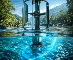 The Effect of the Mass Moment of Inertia on Vertical Axis Current Turbines