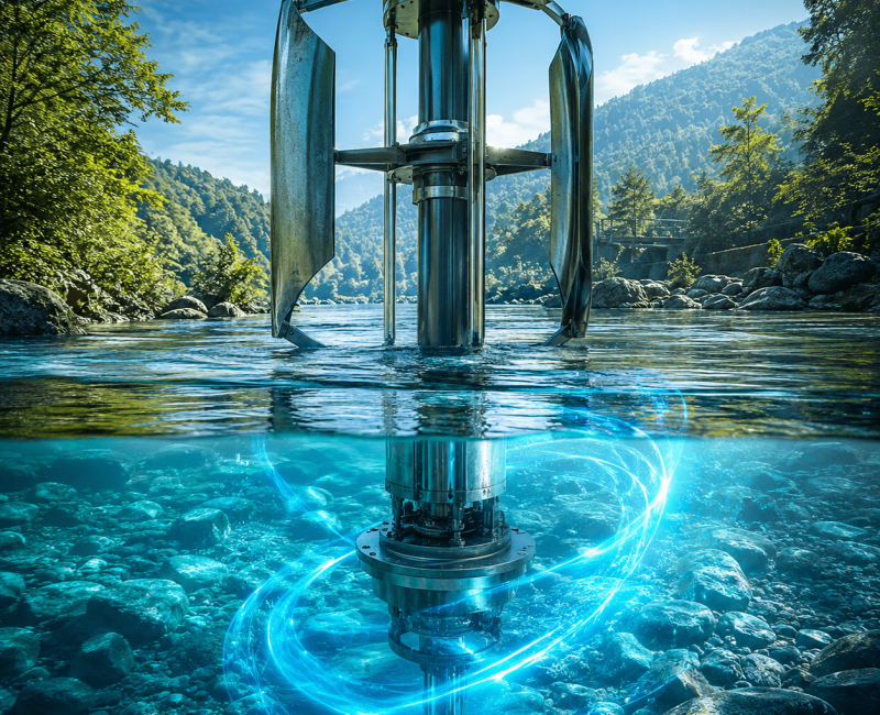 The Effect of the Mass Moment of Inertia on Vertical Axis Current Turbines