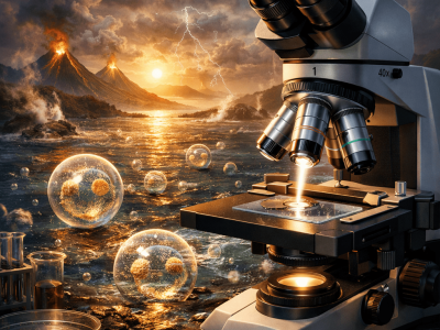 Evolution Begins Before Life