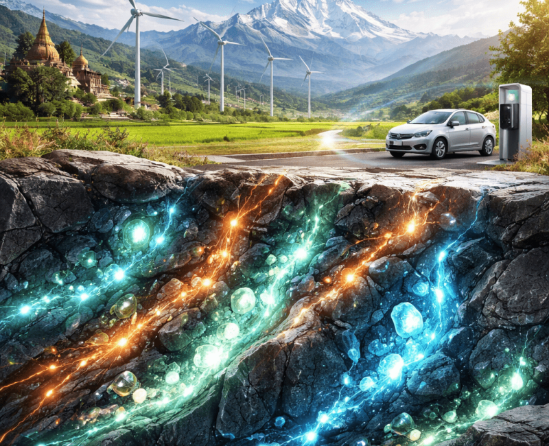 How Critical Metals in Ancient Rocks Shape our Clean and Green Energy Future
