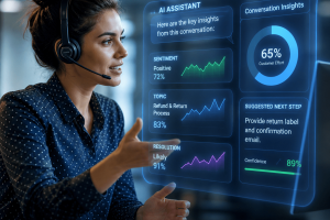How Intelligent Technologies Augment Human Service Agents