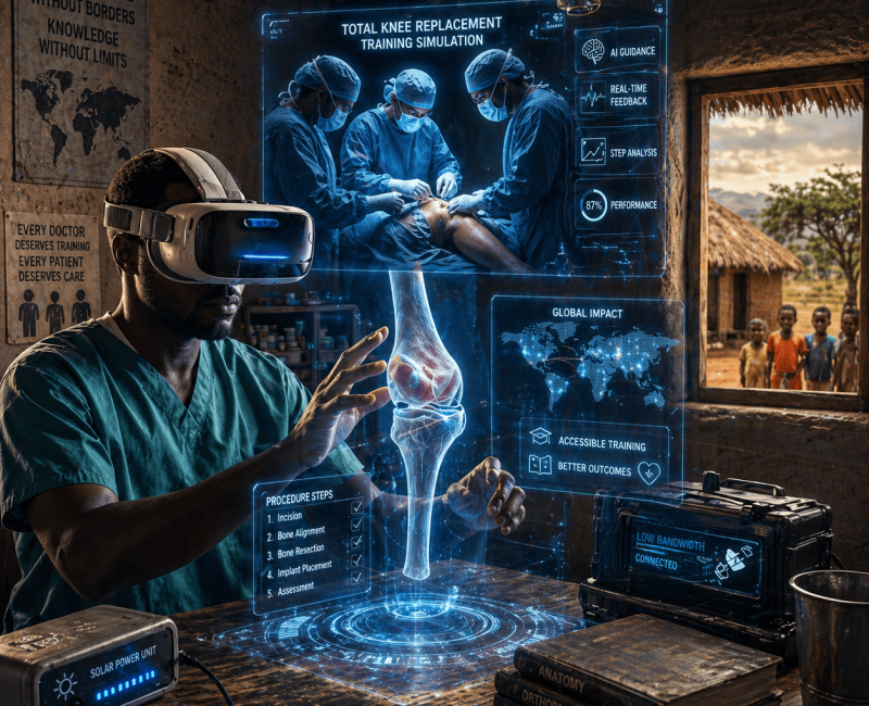 Adaptive XR & AI for Total Knee Replacement (TKR) Training