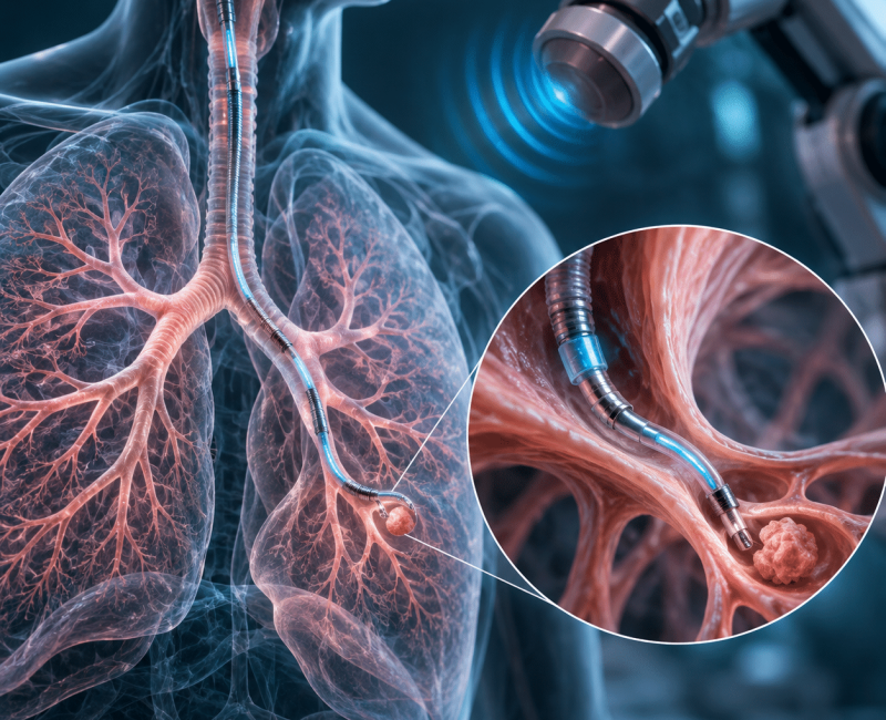 Tiny Magnetic Robot Could Help Reach Deep Inside the Lungs