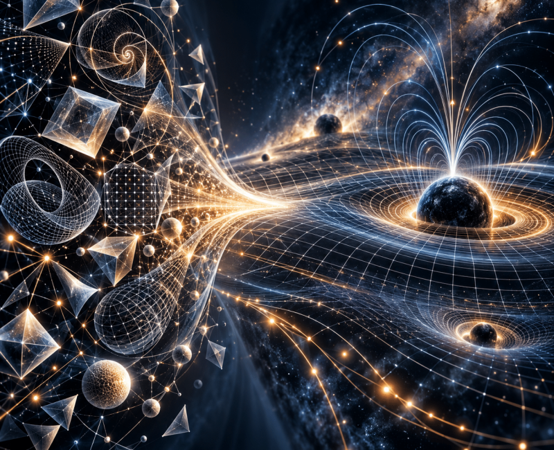 Why Spacetime and Physical Laws Take Their Observed Forms