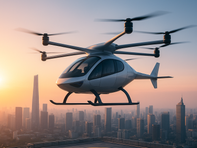 Flying cars take off in China as the world races for the future of urban air mobility