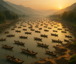 Kashmir’s river of sand under siege