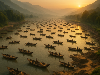 Kashmir’s river of sand under siege