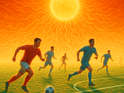 Hotter matches, slower players: how rising temperatures are reshaping football