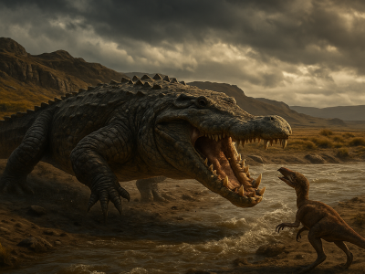 Crocodile-like predator hunted dinosaurs in ancient Patagonia, study finds