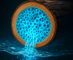 Nature’s Filter Wood Can Deliver Clean
Water