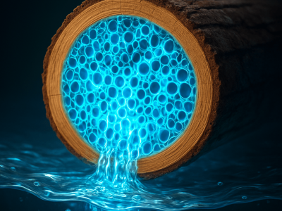 Nature’s Filter Wood Can Deliver Clean
Water