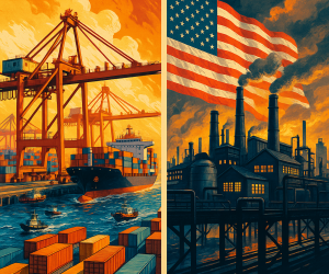 Economic modelling results
Tariff retaliation effects
US trade deficit policy
Global supply chain risk
International trade dispute