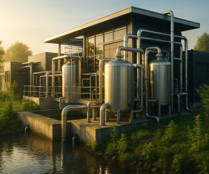 Turning sewage slduge into resource