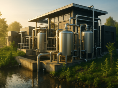 Turning sewage slduge into resource