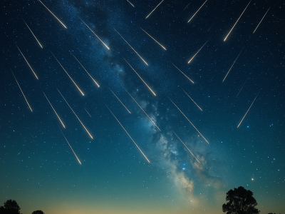 Sky Spectacle This Weekend: Rare Twin Meteor Showers Set To Dazzle