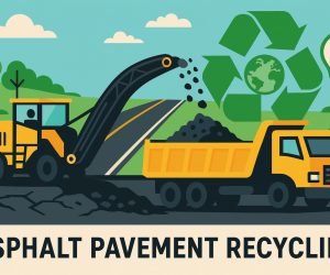 Turning old roads into a sustainable future through recycled asphalt