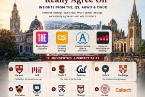 The League of Legends: How Four Major Rankings Agree on the World’s Top Universities