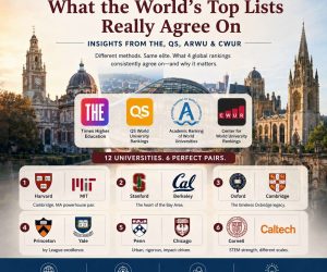 The League of Legends: How Four Major Rankings Agree on the World’s Top Universities