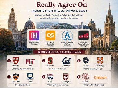 The League of Legends: How Four Major Rankings Agree on the World’s Top Universities