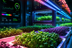 LED-Driven Spectral Engineering of Brassicaceae Microgreens for Enhanced Yield and Phytochemical Quality